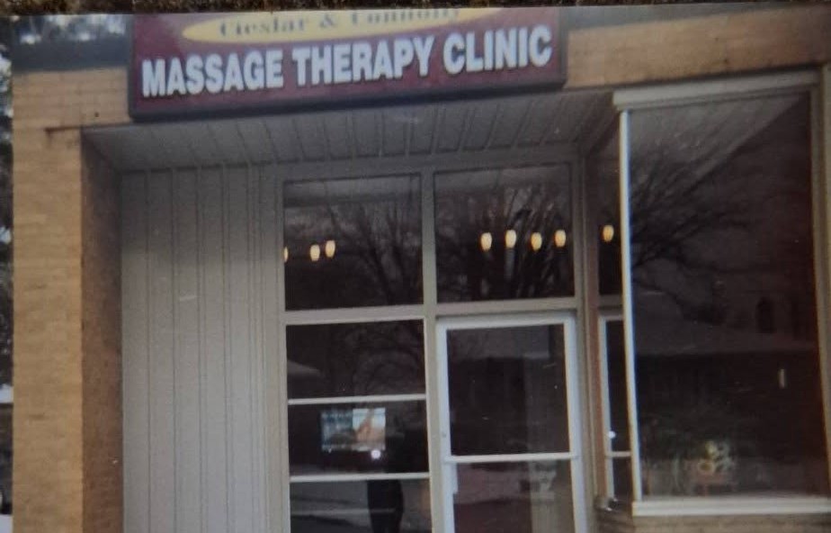 Exterior view of the Cieslar and Connolly Massage Therapy Clinic, Melissa Wrobel's first office in Sarnia operating from 1997 to 2005