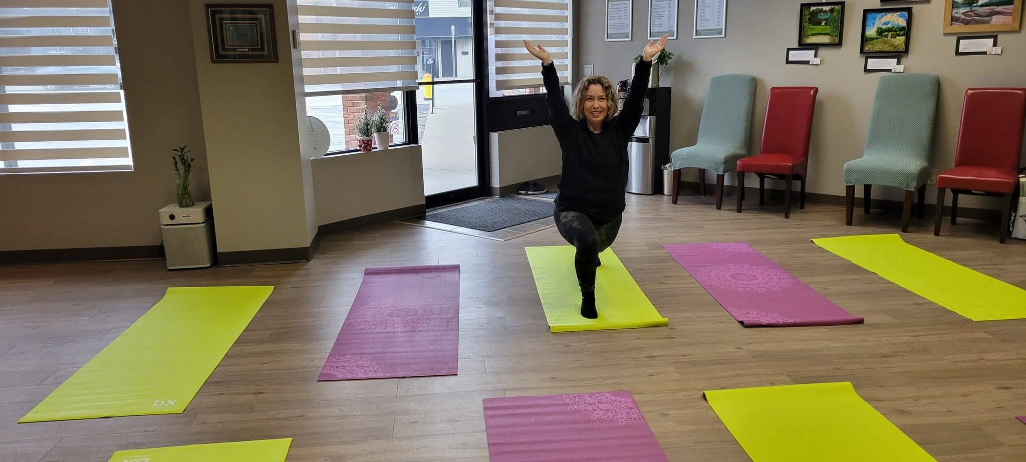 Monthly Sunday Yoga with Kacie Auffert 9:30am at Wrobel Massage Therapy Kingsville, Ontario